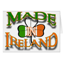 MADE IN IRELAND CARD