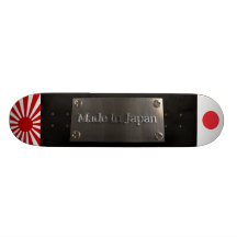 Made in Japan black  model Skateboard Deck