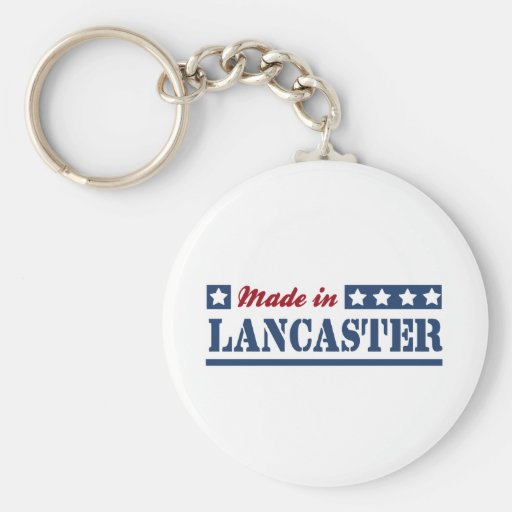 Made in Lancaster CA Keychain