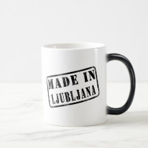 Made in Ljubljana Coffee Mugs