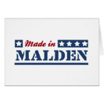 Made in Malden Greeting Card