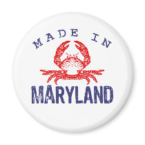 Made In Maryland Fridge Magnet