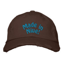 "Made in Niue!" Baseball Cap