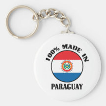 Made In Paraguay Keychain