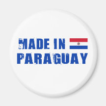 Made in Paraguay Refrigerator Magnet