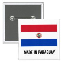 Made in Paraguay square button