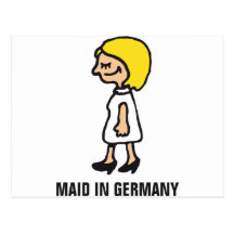 made in... postkarte