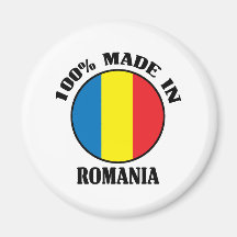 Made In Romania Magnets