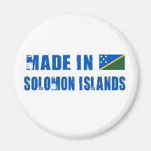 Made in Solomon Islands Fridge Magnets