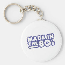 Made In The 80's Key Chains