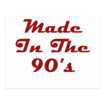 Made In The 90's Postcards