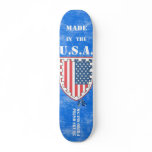 Made In The USA Flag Primo Skunk Skateboard
