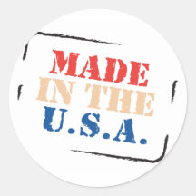 Made In The USA Sticker