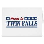 Made in Twin Falls Greeting Card