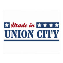 Made in Union City CA Postcard