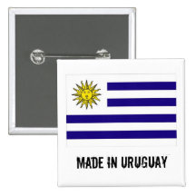 Made in Uruguay Button