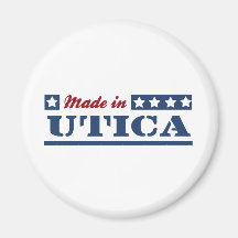 Made in Utica Refrigerator Magnet
