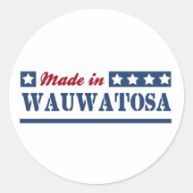 Made in Wellington Round Sticker