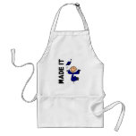 MADE IT Stick Figure Graduation Apron