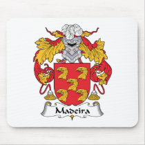 Madeira Family Crest Mouse Pads