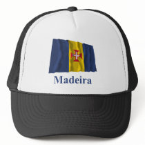 Madeira Waving Flag with Name