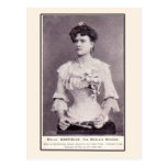 Mademoiselle Gabrielle la Moitié-Femme, sur des ca Cartes Postales