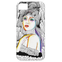 Mademoiselle la Comtesse iPhone 5 Cover