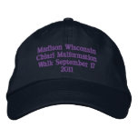 Madision Wisconsin embroidered hats