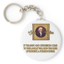 Madison on Foreign Enemies Keychain