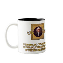 Madison on Foreign Enemies Coffee Mug