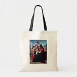 Madonna And Angels By Piero Di Cosimo Canvas Bag