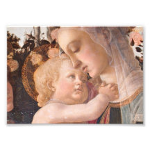 Madonna and Baby Jesus Photo Art