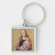 Madonna and Child 2 Key Chains