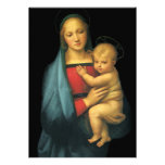 Madonna And Child Baby Shower by Raphael Personalized Invite