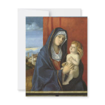 Madonna and Child by Giovanni Bellini Custom Invitation