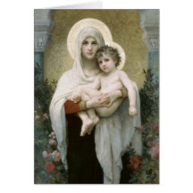 Madonna and Child Greeting Card