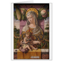 Madonna and Child Greeting Cards
