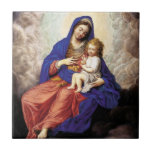 Madonna and Child in Glory Tile
