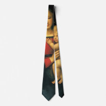 Madonna And Child, Madonna del Granduca by Raphael Neckwear
