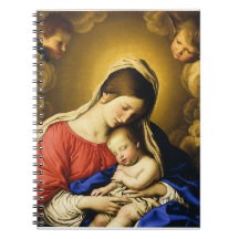 Madonna and Child Note Book