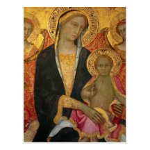Madonna and child post cards