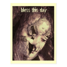 Madonna and Child  Postcard