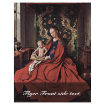 Madonna And Child Reading By Eyck Jan Van (Best Qu Flyer