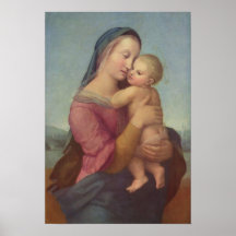 Madonna and Child (The Tempi Madonna) by Raphael Posters