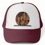 Madonna And Child Tondo By Lippi Fra Filippo Mesh Hats