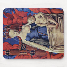 Madonna And Child [Virgin With Child And Angels] ( Mouse Pad