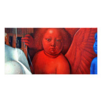 Madonna And Child [Virgin With Child And Angels] ( Customized Photo Card