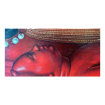 Madonna And Child [Virgin With Child And Angels] ( Picture Card
