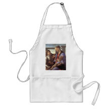 'Madonna and Child with an Angel' Apron