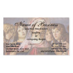 Madonna and Child with Angels by Sandro Botticelli Business Card